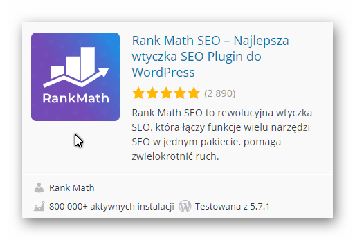 Rank Math SEO – Najlepsza wtyczka SEO Plugin do WordPress